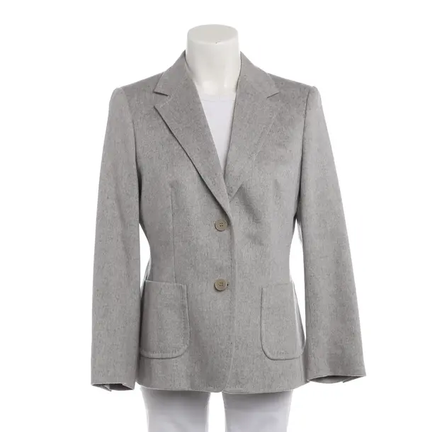 Blazer, in Hellgrau, Kaschmir, Max Mara