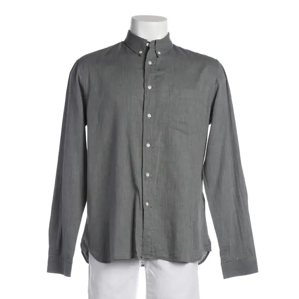 Shirt in Gray, Cotton, Sandro