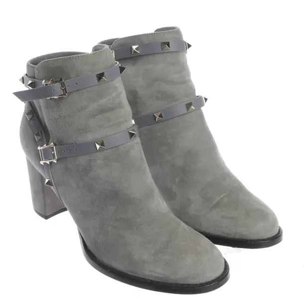 Stiefeletten, in Grau, Valentino