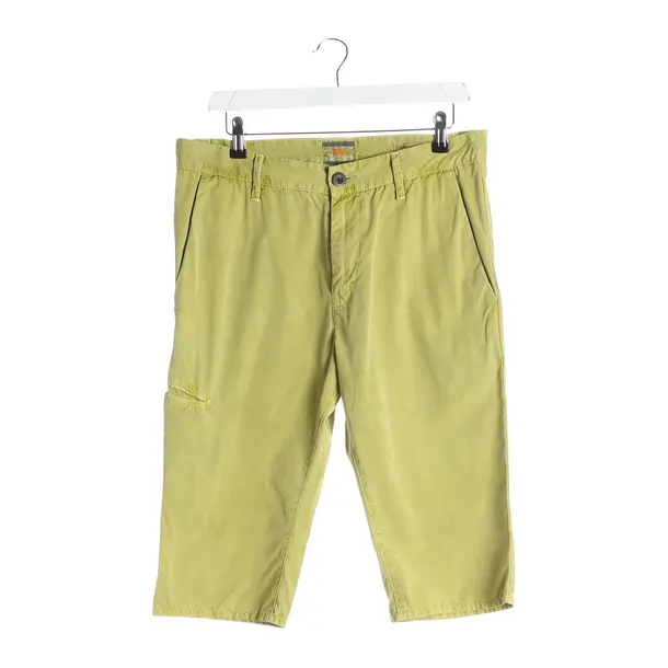 Shorts, in Olive Green, Cotton, Hugo Boss Orange
