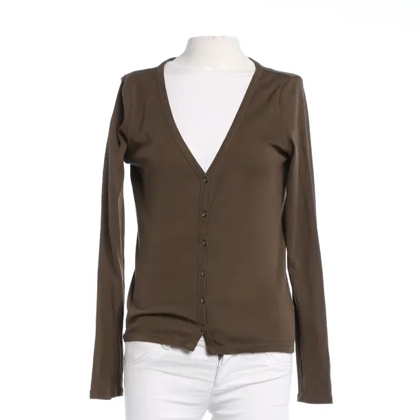 Strickjacke, in Dunkelbraun, Baumwolle, Gant