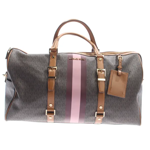 Duffle Bag, in Brown, Leather, Michael Kors