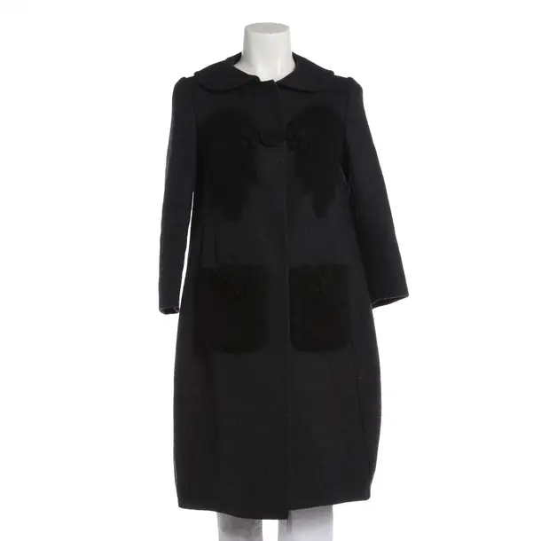 Cappotto invernale, in Grigio scuro, Lana, Prada