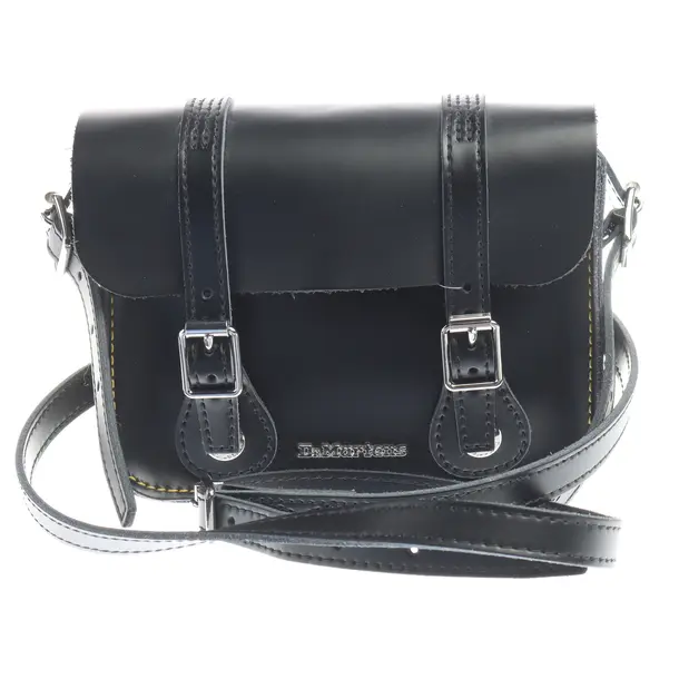 Backpack, in Black, Leather, Dr. Martens