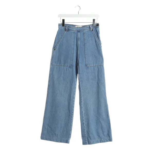 Bootcut Jeans, in Blue, Cotton, Max Mara