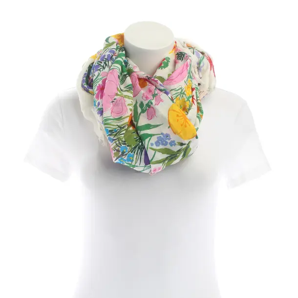 Shawl, in Multicolored, Cotton, Gucci