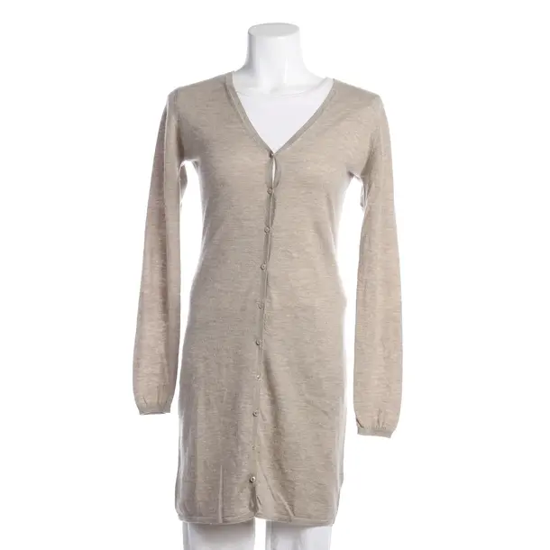 Cardigan, in Beige, Cashmere, FTC Cashmere
