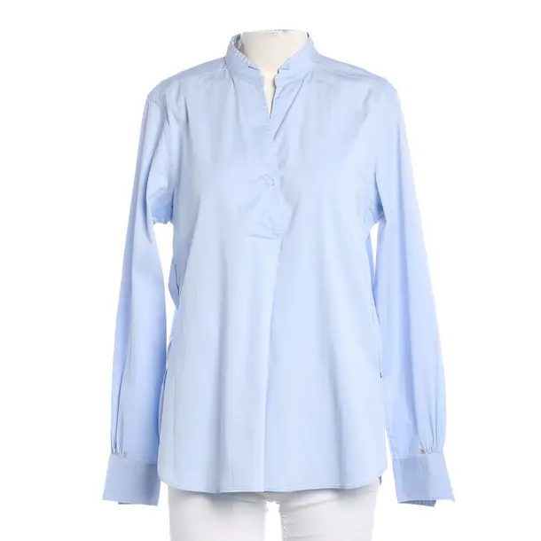 Blouse, in Blue, Cotton, Le Sarte Pettegole