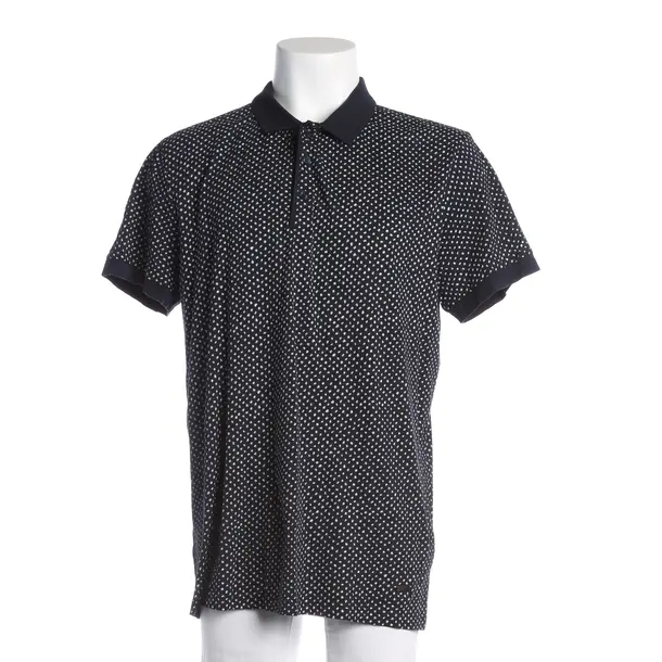 Poloshirt, in Navy, Baumwolle, Hugo Boss Orange