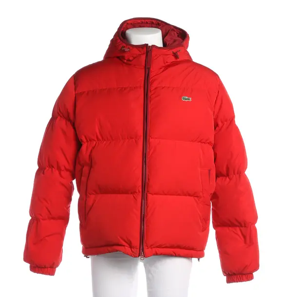 Winterjacke, in Rot, Polyamid, Lacoste