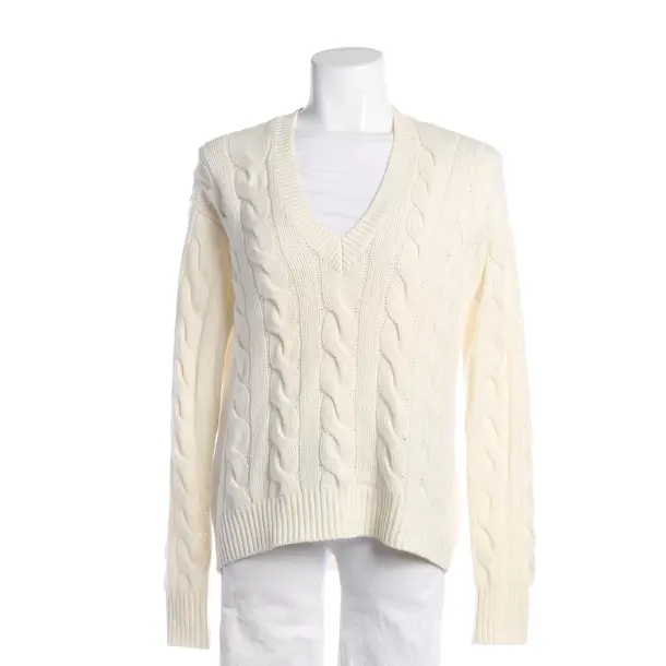 Jumper, in White, Wool, Polo Ralph Lauren