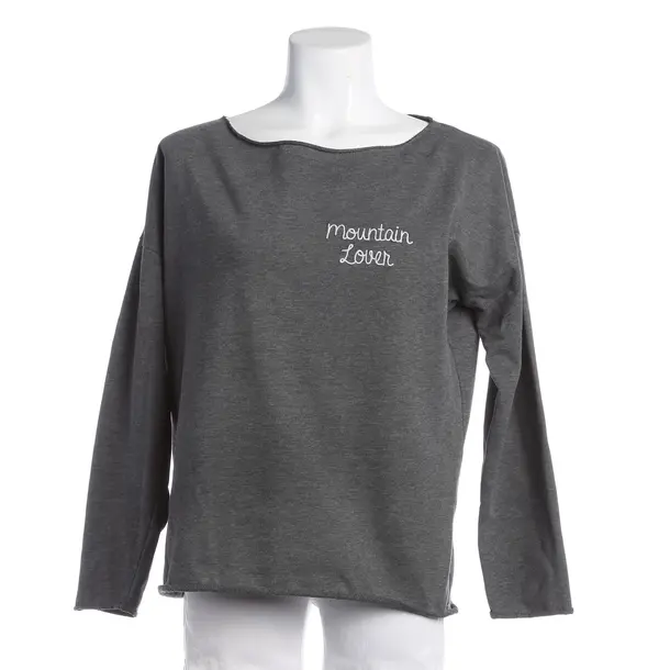 Long Sleeve Shirt, in Gray, Cotton, Juvia