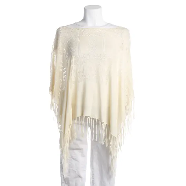 Poncho, in Beige, Baumwolle, Mes Demoiselles