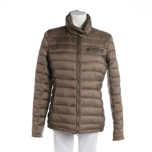 Winter Jacket, in Green, Polyimide, Closed