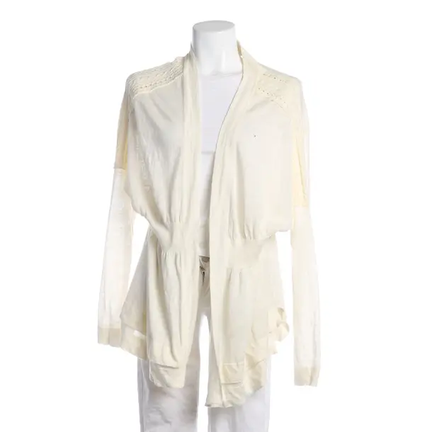 Strickjacke, in Beige, Baumwolle, High Use