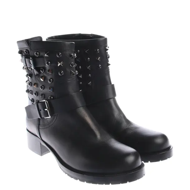 Biker Boots, in Black, Valentino