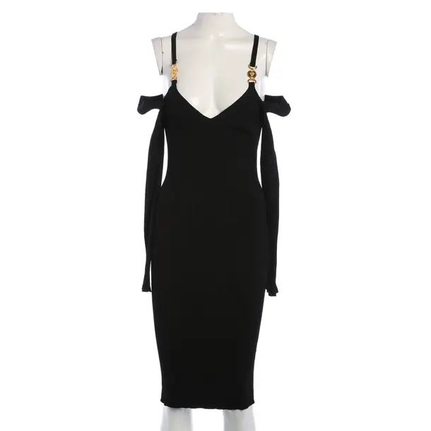 Cocktailkleid, in Schwarz, Viskose, Versace