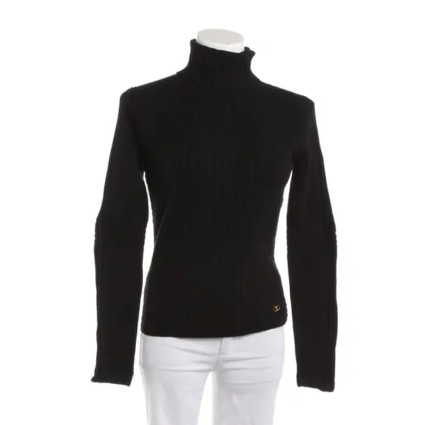 Pullover, in Schwarz, Viskose, Tory Burch