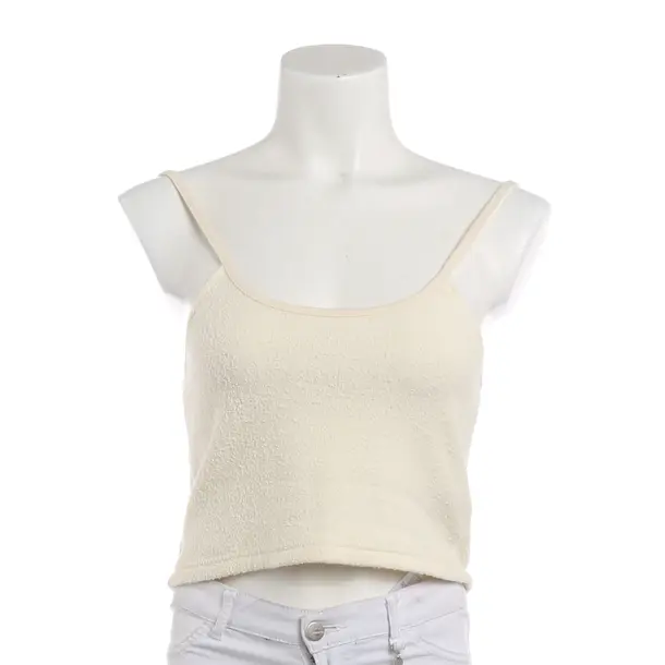 Top, in Beige, Cotton, American Vintage