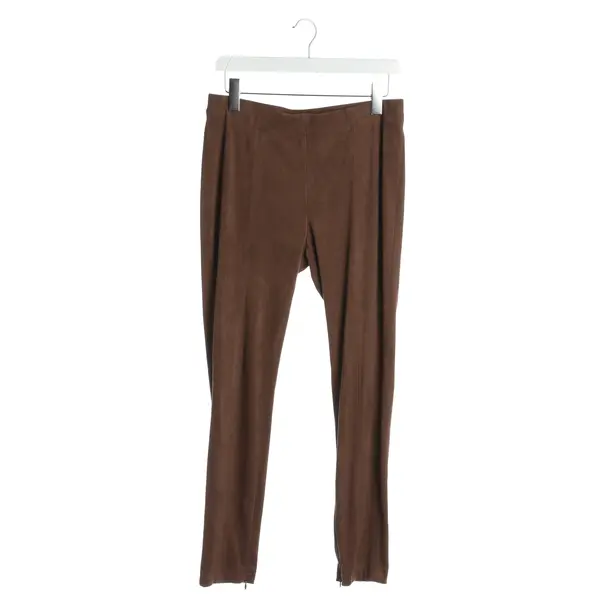 Pants, in Brown, Polyester, Raffaello Rossi