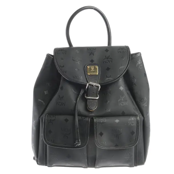 Zaino, in Nero, Polivinile, MCM