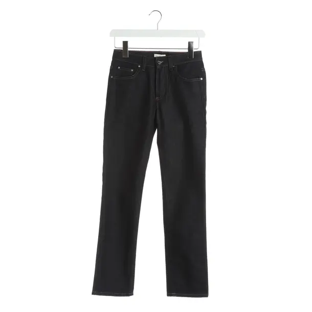 Jeans Straight Fit, in Navy, Baumwolle, Totême