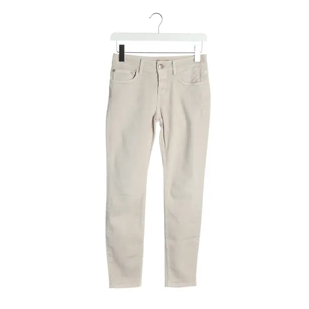 Skinny Jeans, in Beige, Cotton, Closed