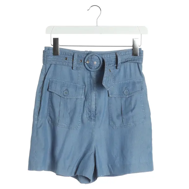 Shorts, in Blue, Lyocell, Steffen Schraut