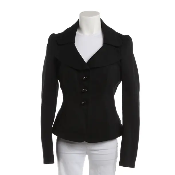 Blazer, in Schwarz, Baumwolle, Hugo Boss Orange