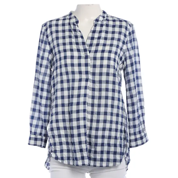 Blouse, in Blue, Cotton, Le Sarte Pettegole
