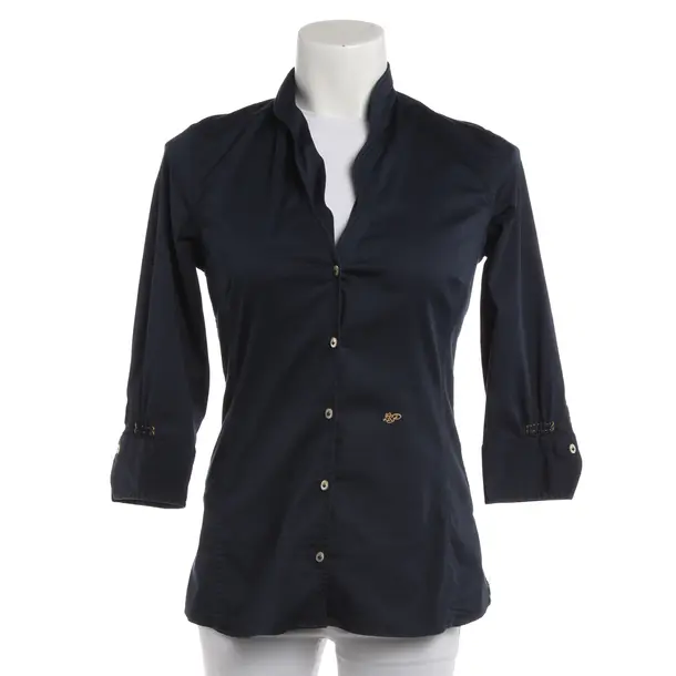 Blouse, in Blue, Cotton, Le Sarte Pettegole