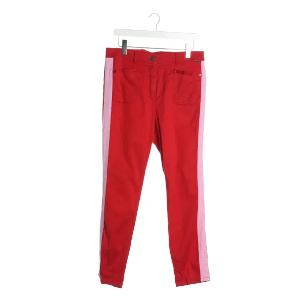 Pants, in Red, Lyocell, Marc Cain