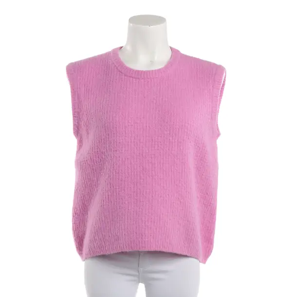 Sweater Vest, in Pink, Cotton, Emporio Armani