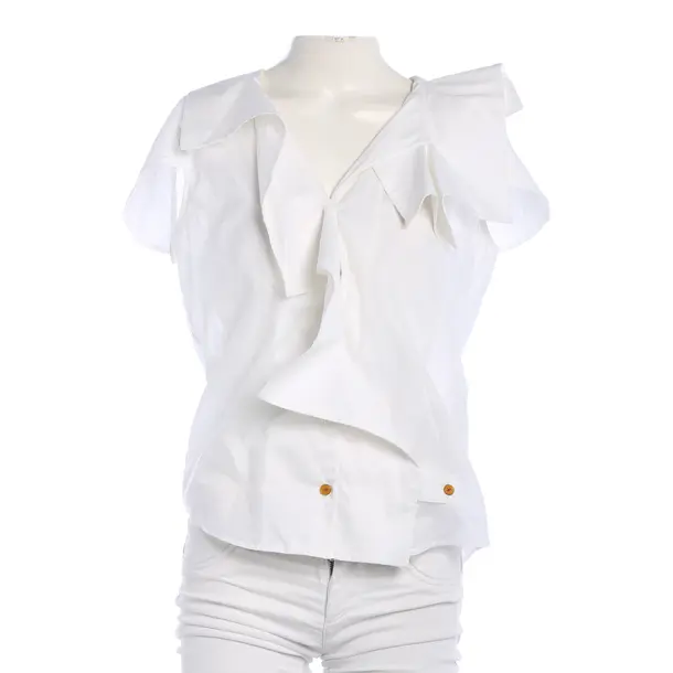 Camicetta, in Bianco, Cotone, Vivienne Westwood