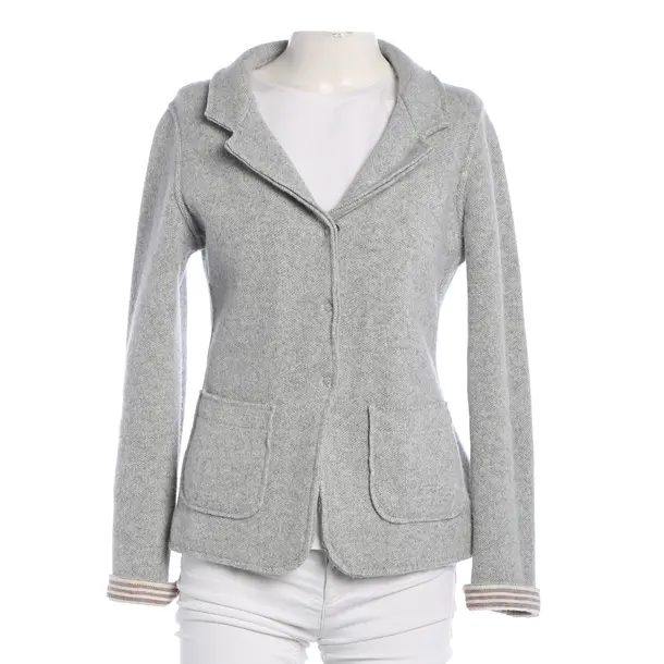Blazer, in Grau, Wolle, Bruno Manetti