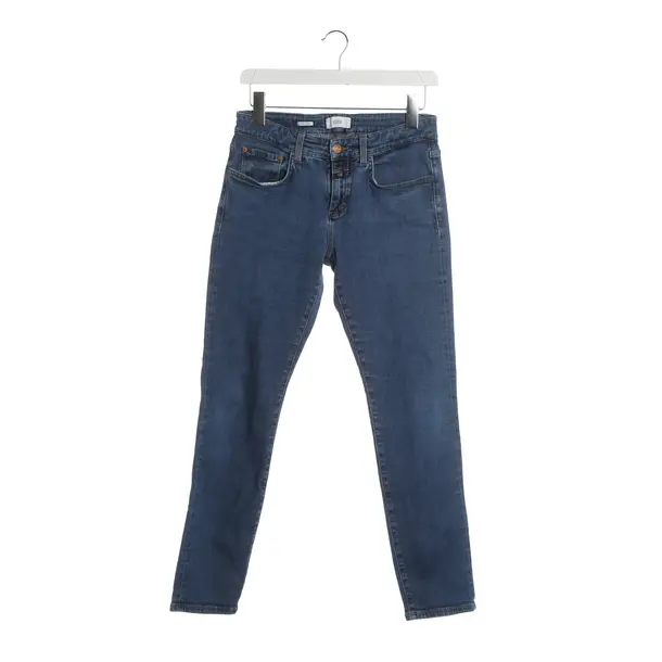 Jeans slim fit, in Blu, Cotone, Chiuso