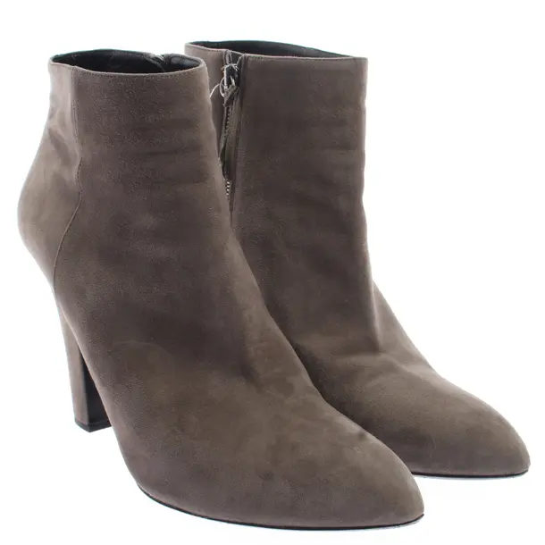 Stiefeletten, in Hellgrau, Miu Miu