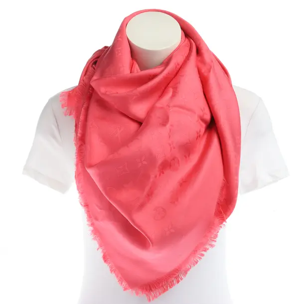 Tuch, in Rot, Seide, Louis Vuitton