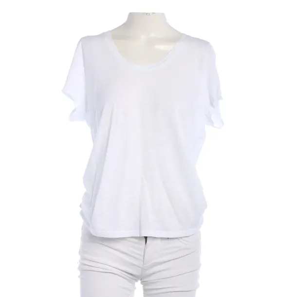 Shirt, in White, Cotton, American Vintage