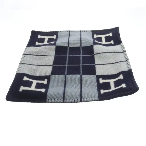 Copricuscino, in Blu, Lana, Hermès