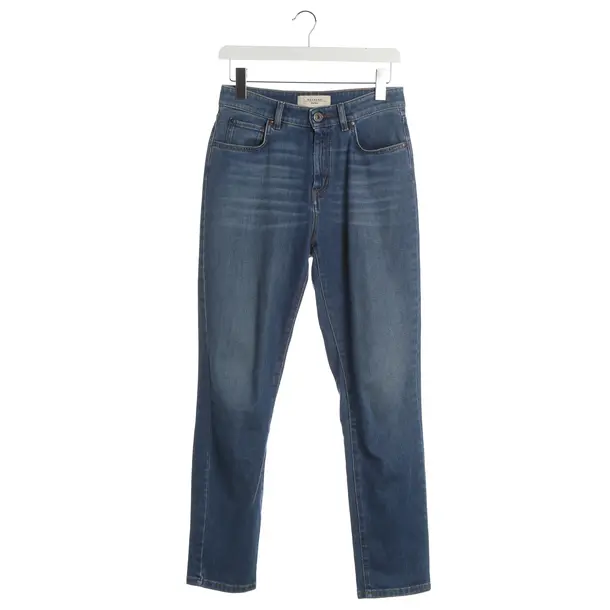 Jeans slim fit, in Blu, Cotone, Max Mara