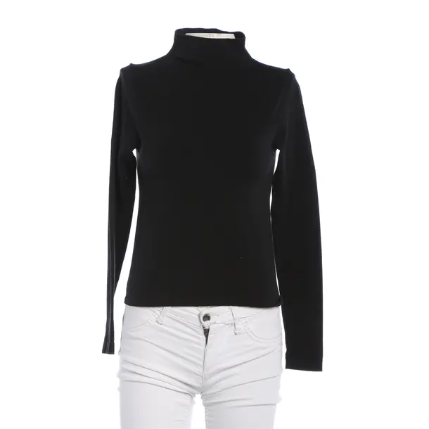 Longsleeve, in Schwarz, Baumwolle, Falke