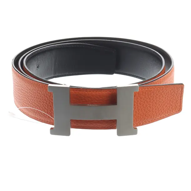 Gürtel, in Orange, Leder, Hermès