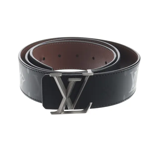 Gürtel, in Schwarz, Leder, Louis Vuitton