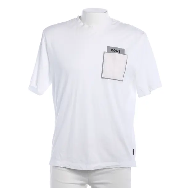 T-Shirt, in White, Cotton, Michael Kors