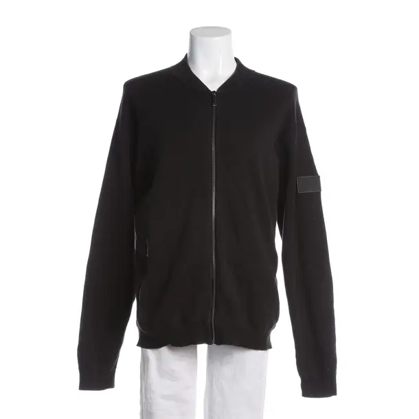 Cardigan, in Black, Cotton, Calvin Klein