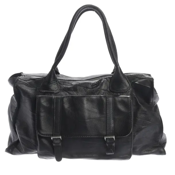 Duffle Bag, in Black, Leather, Marc O'Polo