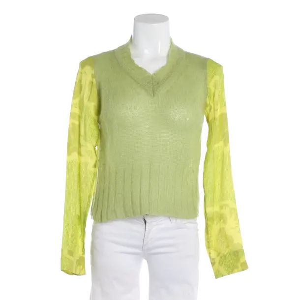 Pullover, in Hellgrün, Seide, Dries van Noten