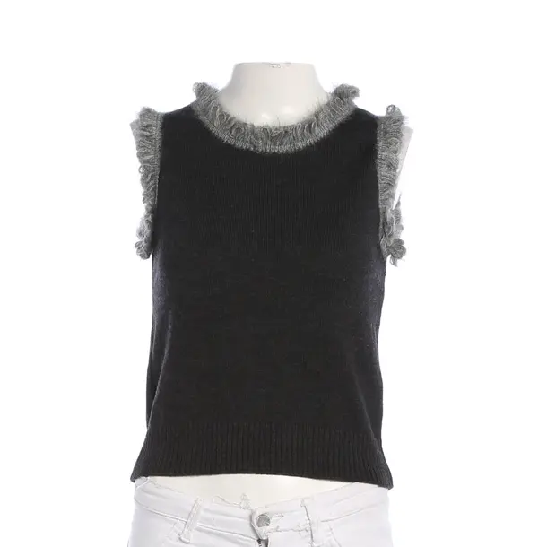 Pullunder, in Dunkelgrau, Wolle, Moschino