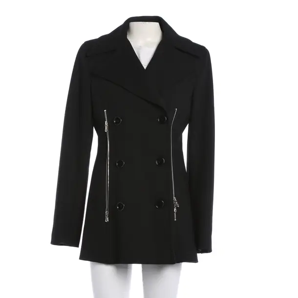 Übergangsmantel, in Schwarz, Wolle, Dolce & Gabbana